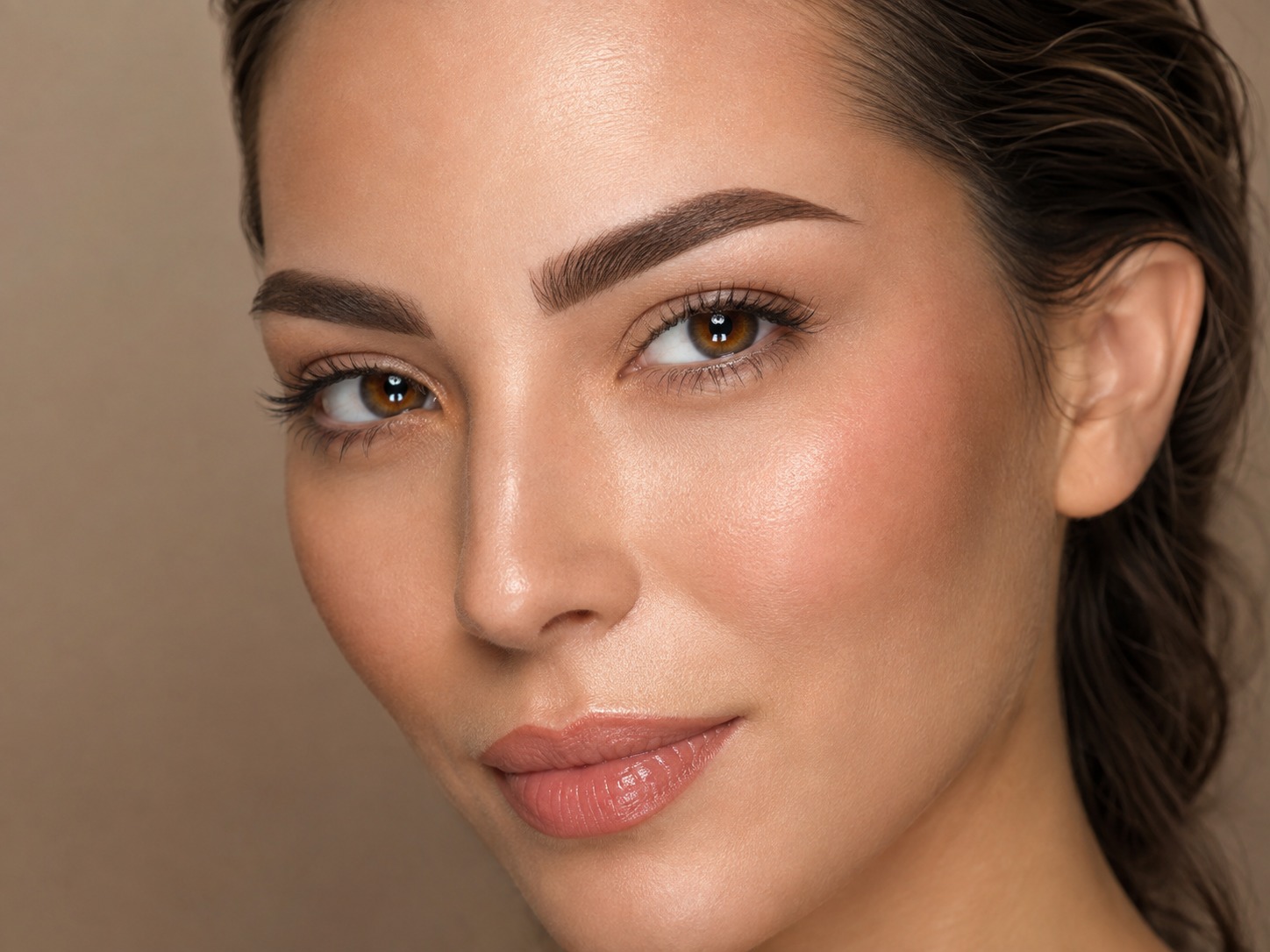 Powder brow result